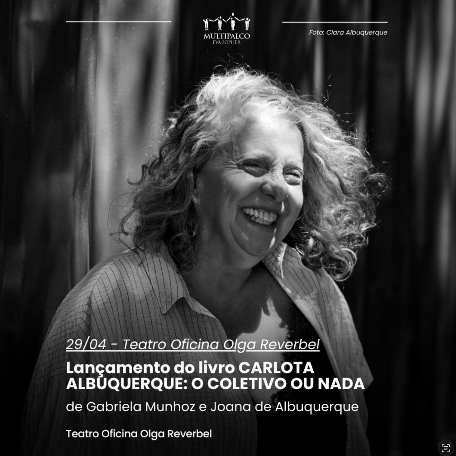 Lan&ccedil;amento do livro Carlota Albuquerque: O Coletivo ou Nada