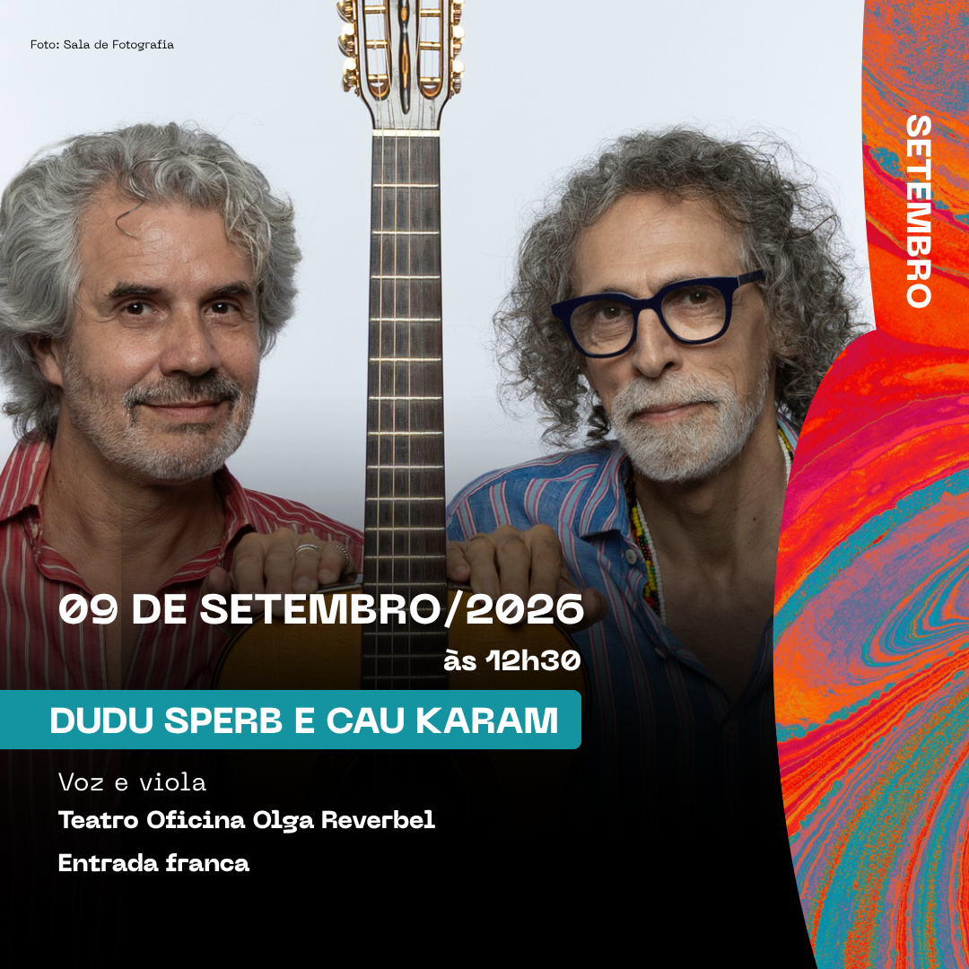 Musical &Eacute;vora - Voz & Viola: Dudu Sperb e Cau Karam