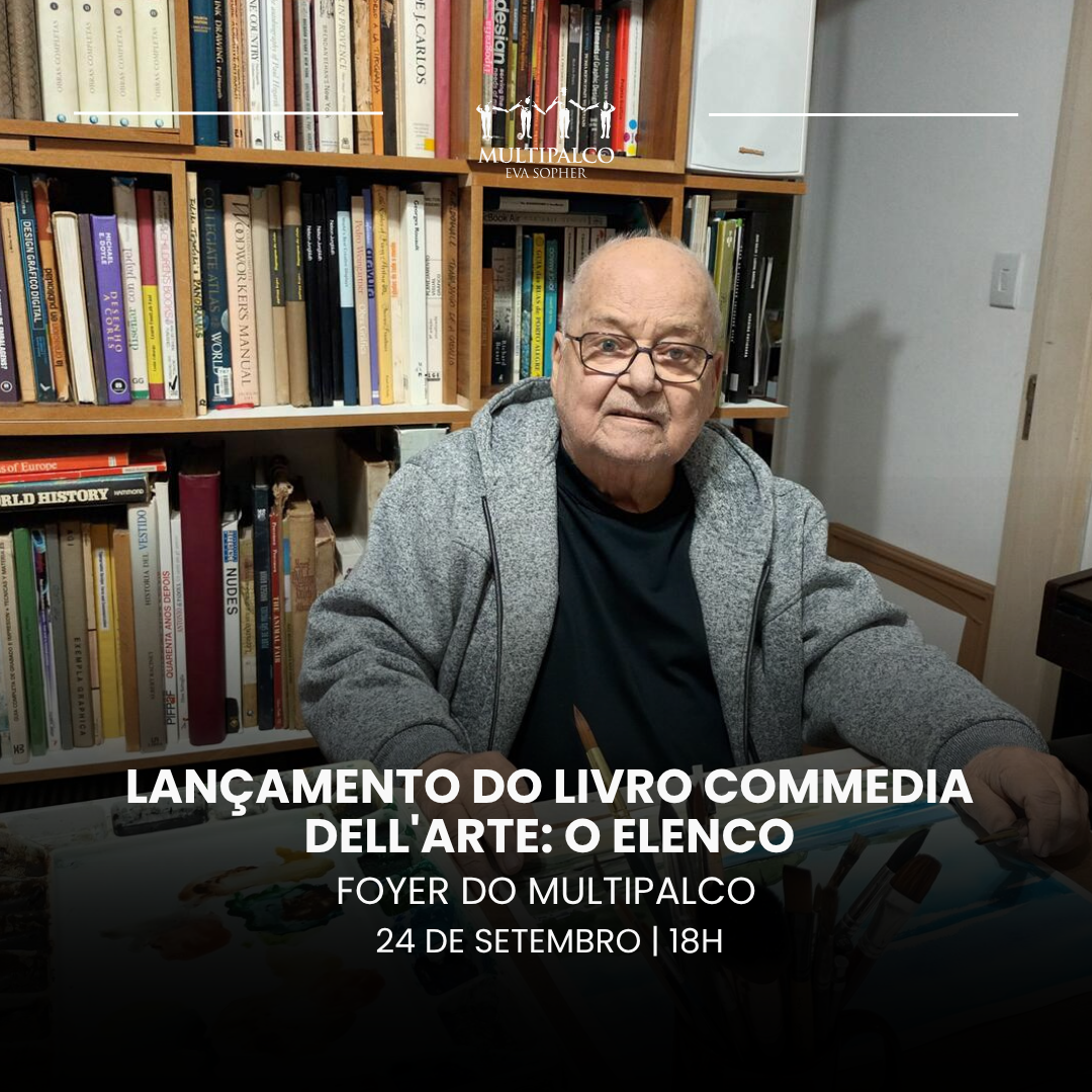 LAN&Ccedil;AMENTO DO LIVRO COMMEDIA DELL'ARTE: O ELENCO