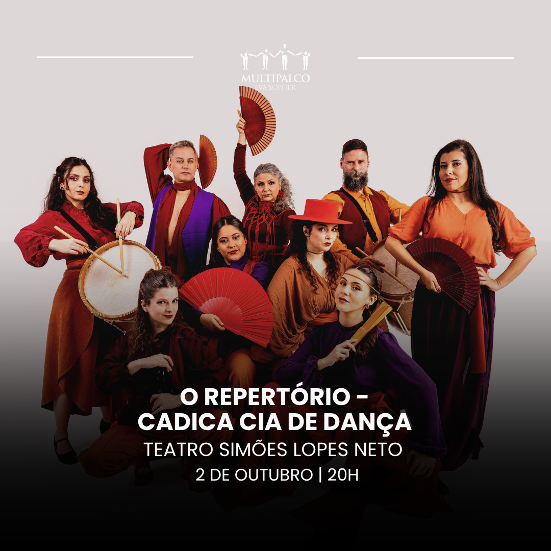 O REPERT&Oacute;RIO - Cadica Cia de Dan&ccedil;a