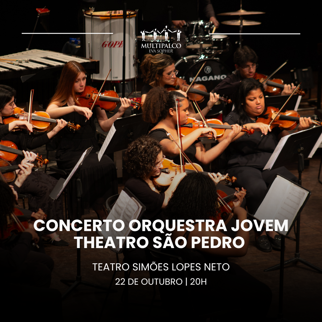 CONCERTO ORQUESTRA JOVEM THEATRO S&Atilde;O PEDRO